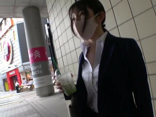 Japanese Amateur Office Lady's Uncensored  Sex with Suit Guy Gets Fucked in Nippon XXX