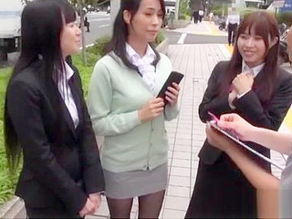 Nipponese Mother I'd Like to Fuck Delights in Stockings Receiving Hand-job and Creampie