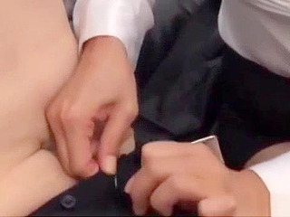 Sleek J-Babe Titty-Fucked til Cream Pie in Nippon XXX Office Blowjob